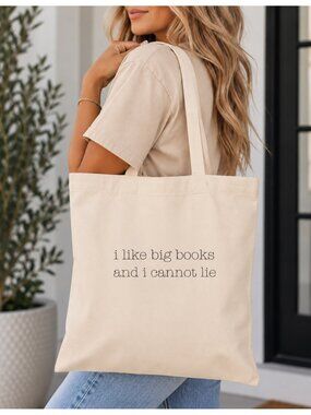 I Like Big Books Tote Bag